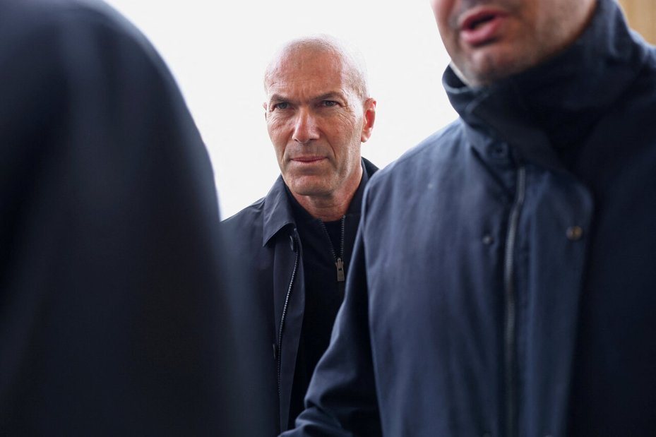 法国男足传奇球星席丹（Zinedine Zidane）。 路透