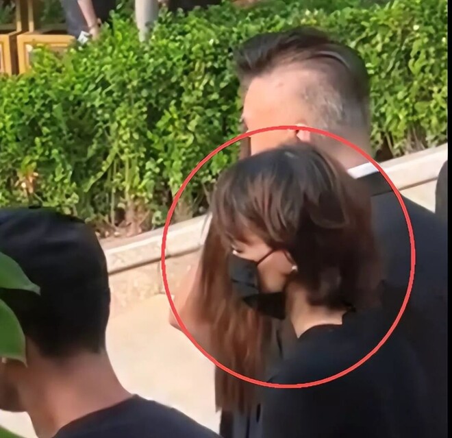 董卿现身敬一丹追悼会 头发染了但凌乱憔悴（配图2）