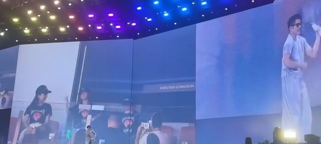郭富城两女罕见正面曝光 深圳演唱会隔空斗舞（配图3）
