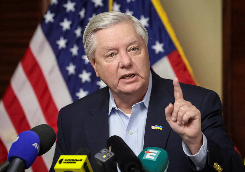 美国已故联邦参议员葛兰姆（Lindsey Graham）。 （路透）