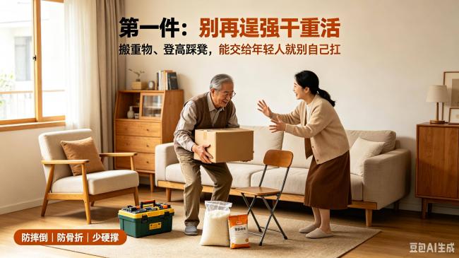 一过73岁 4件事千万别硬做 伤身折寿