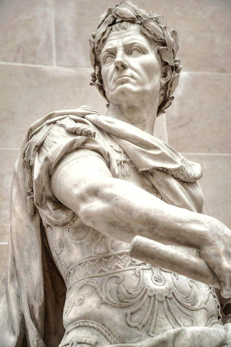 罗马凯撒大帝（Julius Caesar）。Image by Rudy and ...