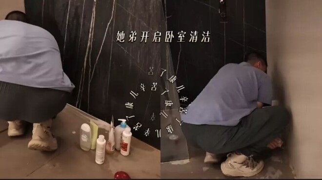 胡军一家在伦敦帮女儿搞卫生 看着好接地气（配图11）