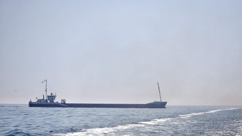Un vraquier navigue en mer Noire, au large d'Odessa (Ukraine), le 17 avril 2025. Photo d'illustration