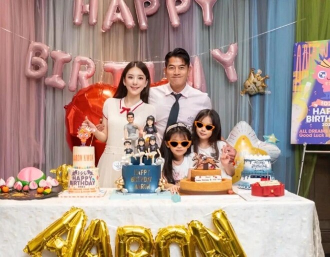 郭富城61岁生日 女儿的脸把郭富城风头全给抢了（配图4）