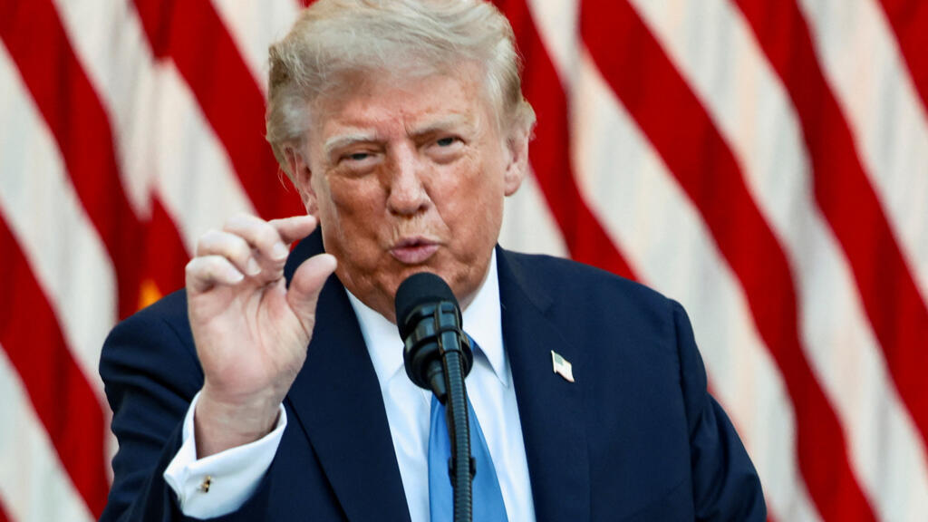 U.S. President Trump hosts a dinner in the Rose Garden at the White House in Washington