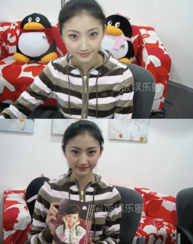 2007年的景甜穿机车服又纯又美 不愧是北影校花（配图8）