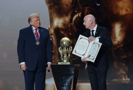 TA：挪威足协呼吁剥夺特朗普的FIFA和平奖，支持道德投诉因凡蒂诺 ...