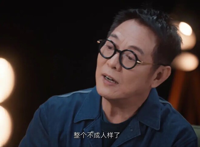 李连杰罕聊病痛：2周熬白头 甲亢容貌大变（配图1）