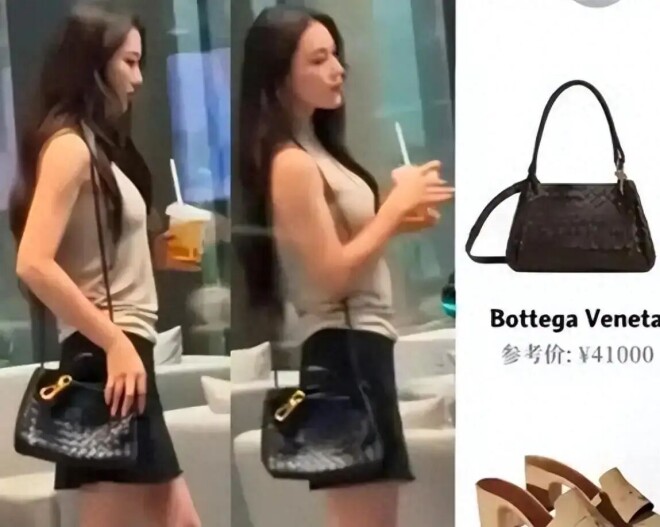 张馨予与丈夫何捷在广东赏车 生活朴素低调（配图1）