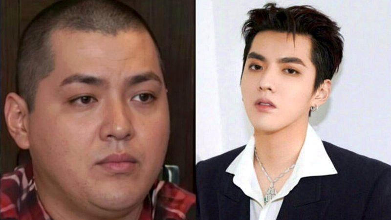 吴亦凡「狱中发福照」在网路疯传。（取材自微博、Kris Wu脸书）