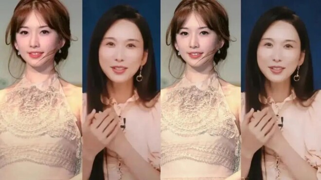 52岁林志玲面相变了 淡妆像是变了个人（配图1）