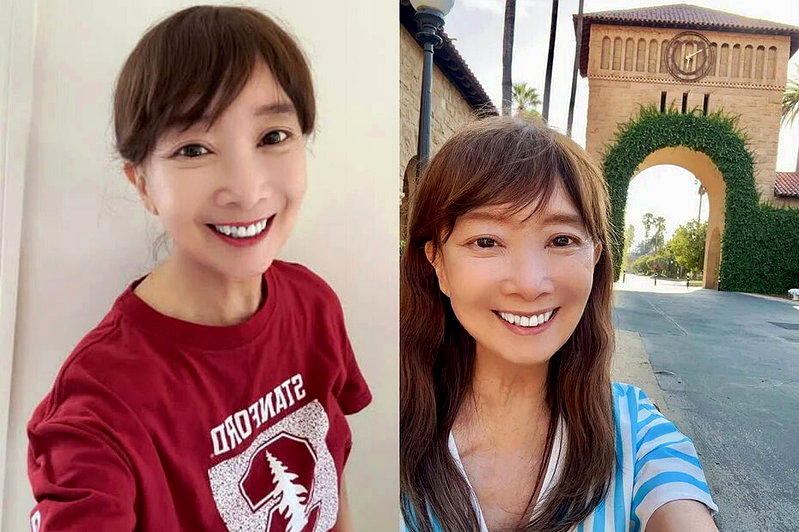 陳美齡看不出來已70歲。（取材自臉書）