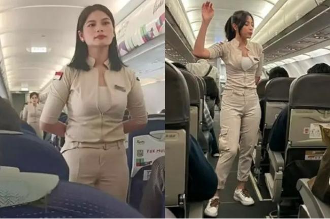 这家航空公司空姐的制服 炸裂了