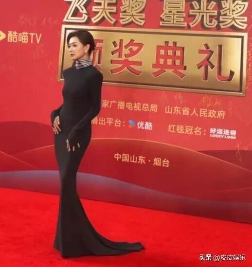 飞天奖红毯：马伊琍穿成地摊货 倪萍像地主婆（配图5）