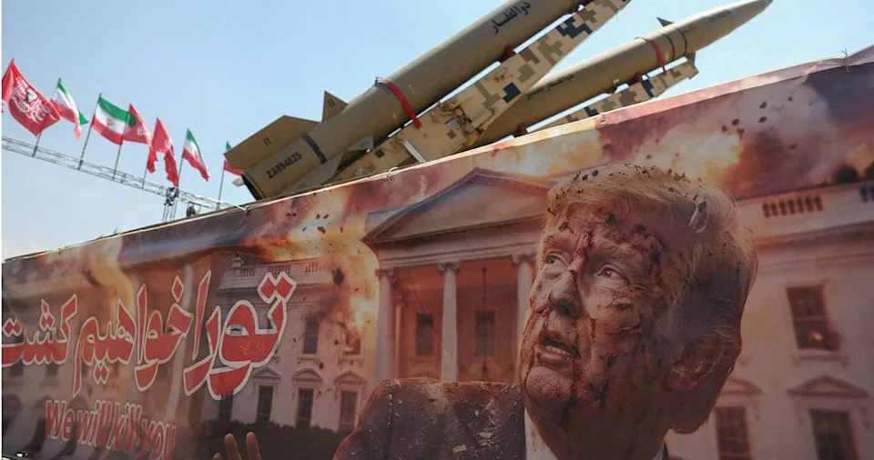 美伊軍事衝突再度升溫，兩國再度互轟。（圖／達志／路透社）