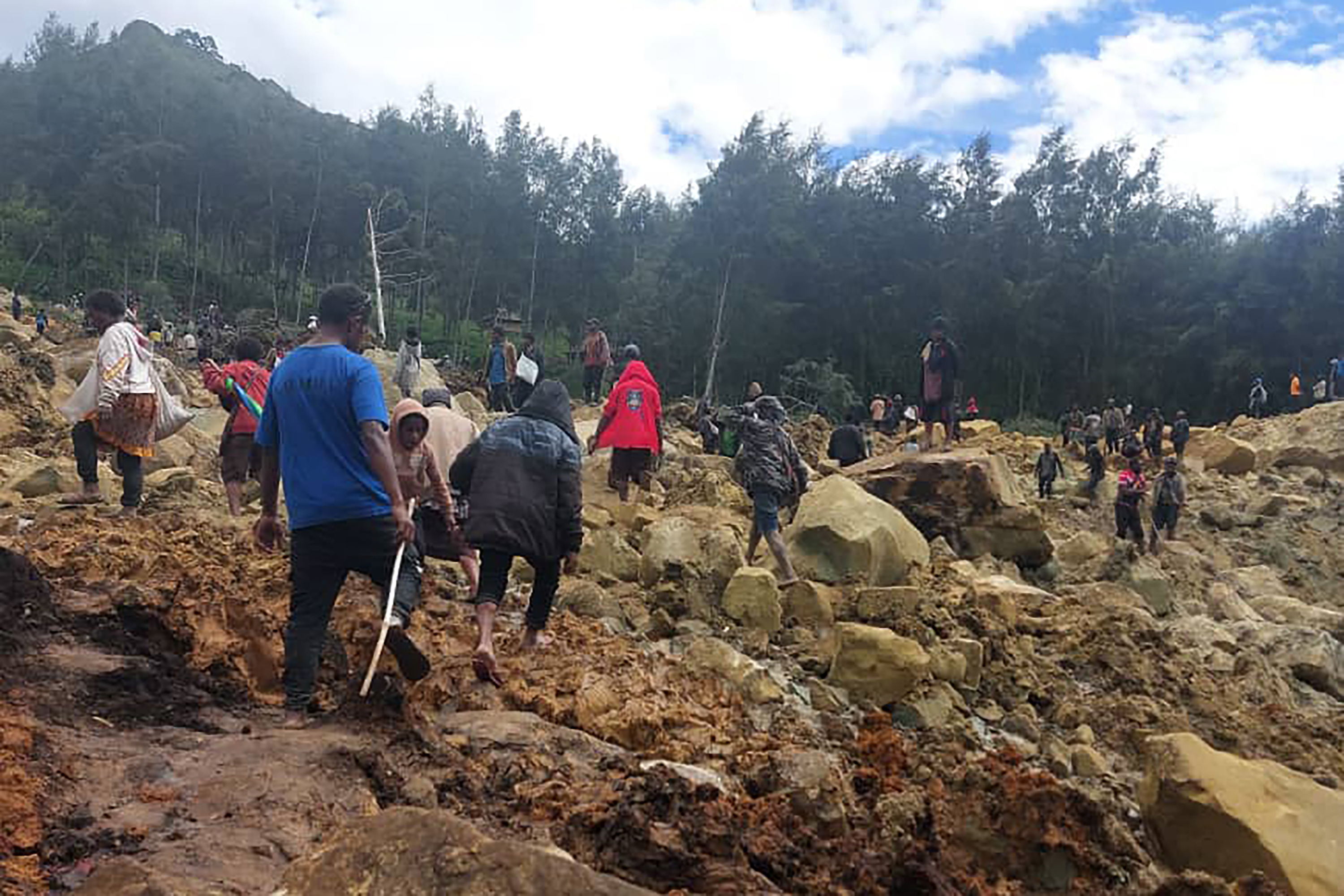 巴布亚新几内亚偏远地区山体滑坡恐造成数百人死亡