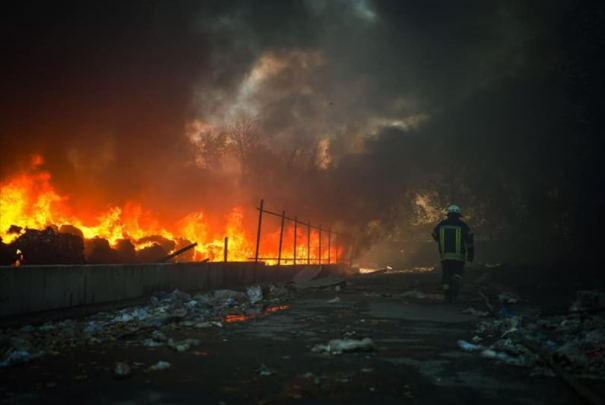 乌克兰遭遇开战以来最大规模空袭