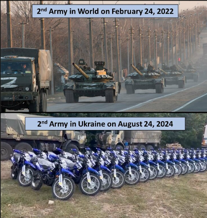 战场上演穿越剧？普京穷疯了