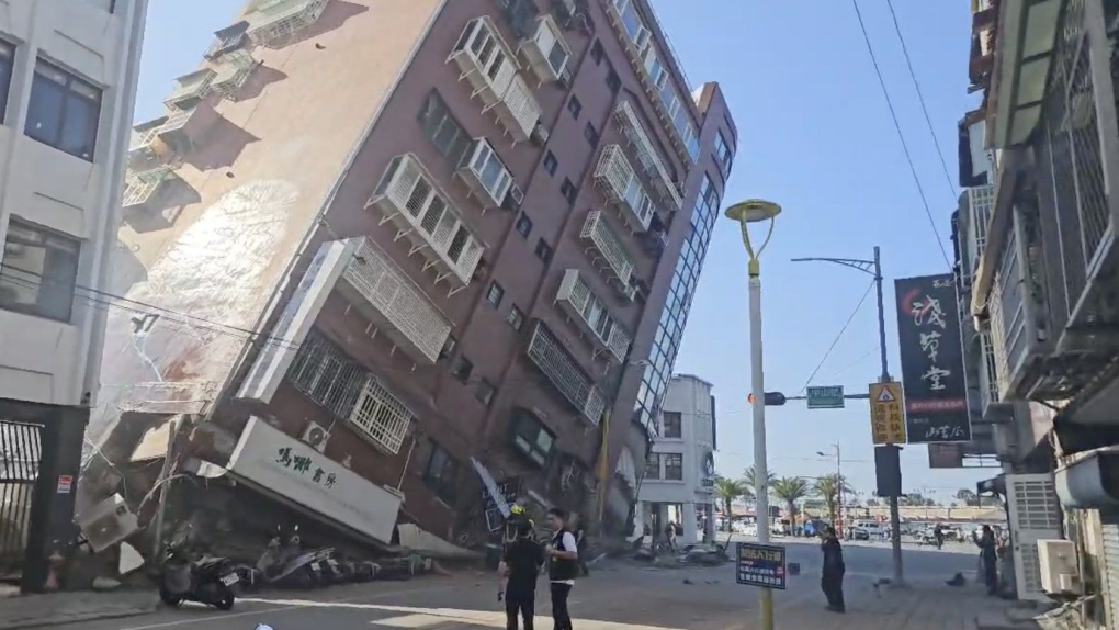 台湾25年来最强地震造成9人死亡、70名采石场工人被困