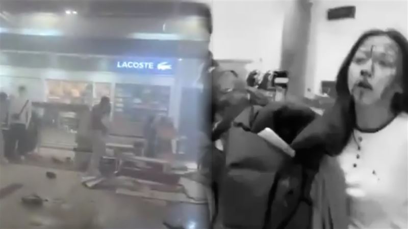 旅客满脸血逃命  伊朗呛迪拜高楼像点燃的大火柴