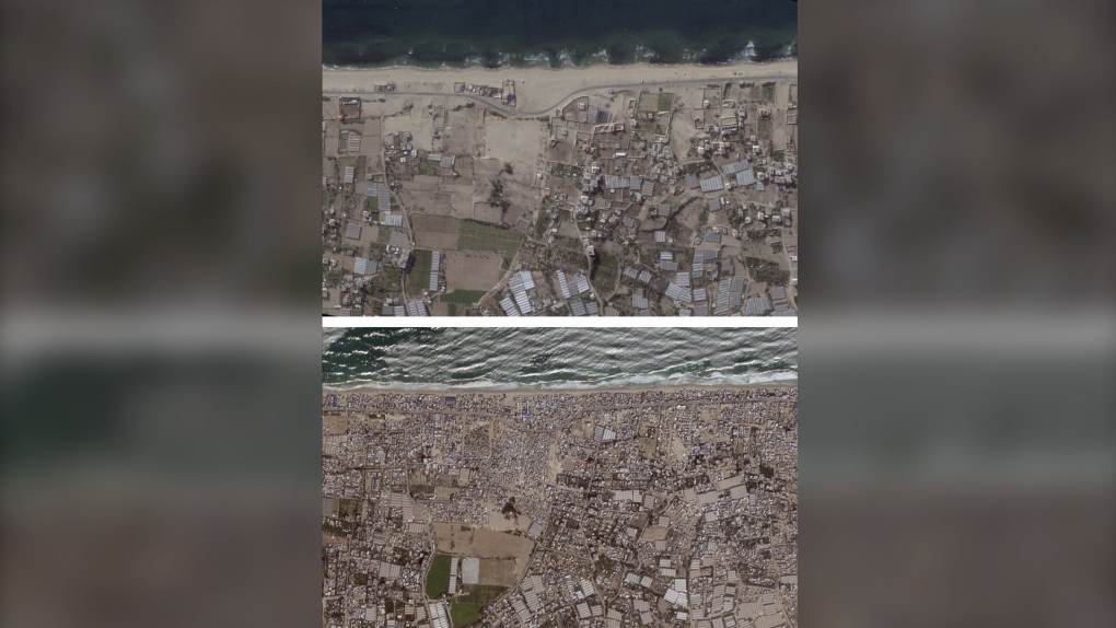 随着以色列军队逼近，加沙仅存的一家医院已空无一人