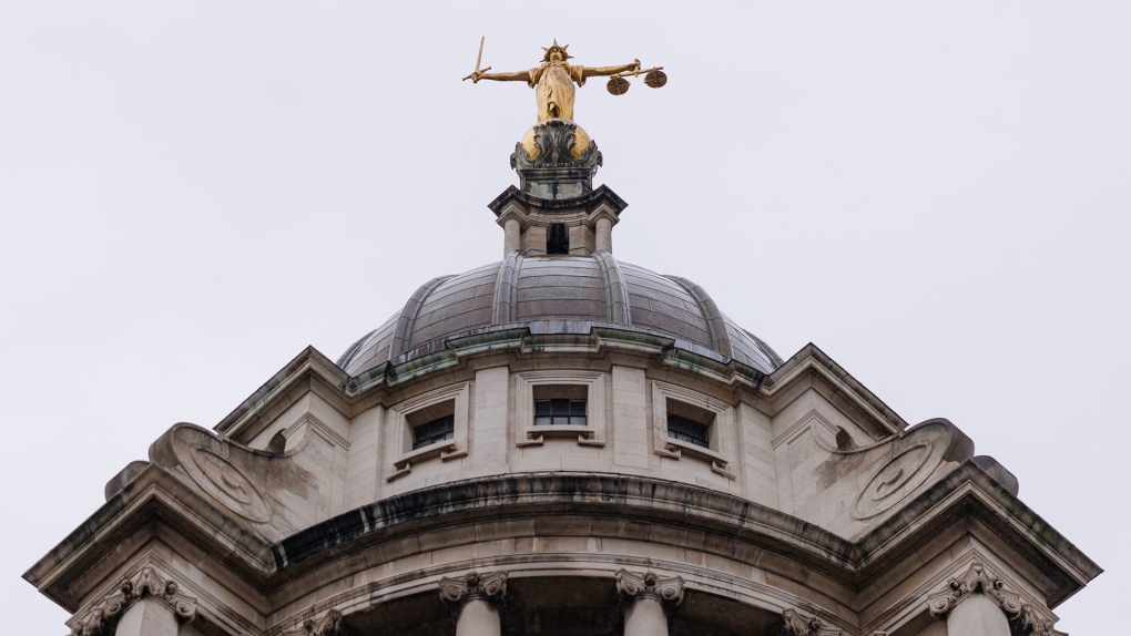 The Central Criminal Court of England and Wales in London, known as the Old Bailey, is pictured here in February 2024. Dan Kitwood/Getty Images via CNN Newsource