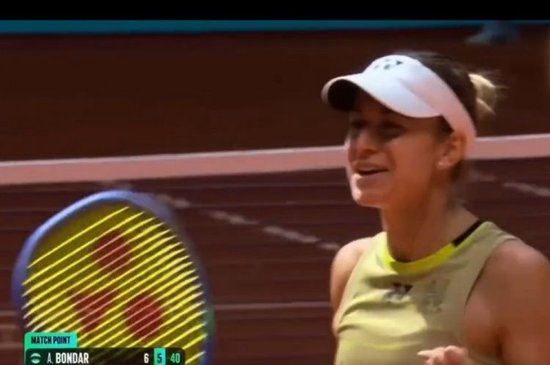 首胜世界前10！邦达尔2-0斯维托丽娜，晋级WTA1000马德里站第三轮 ...
