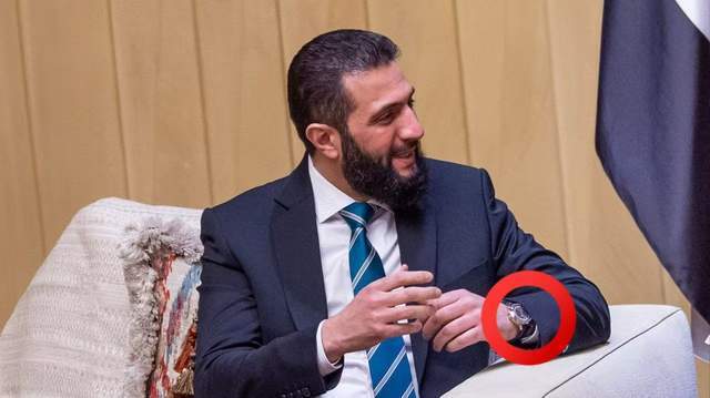 叙新领导人改名自封总统 出国高调戴百达翡丽