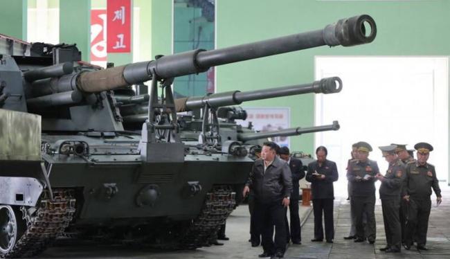 射程涵盖首尔  金正恩暗示将部署新锐大口径榴炮