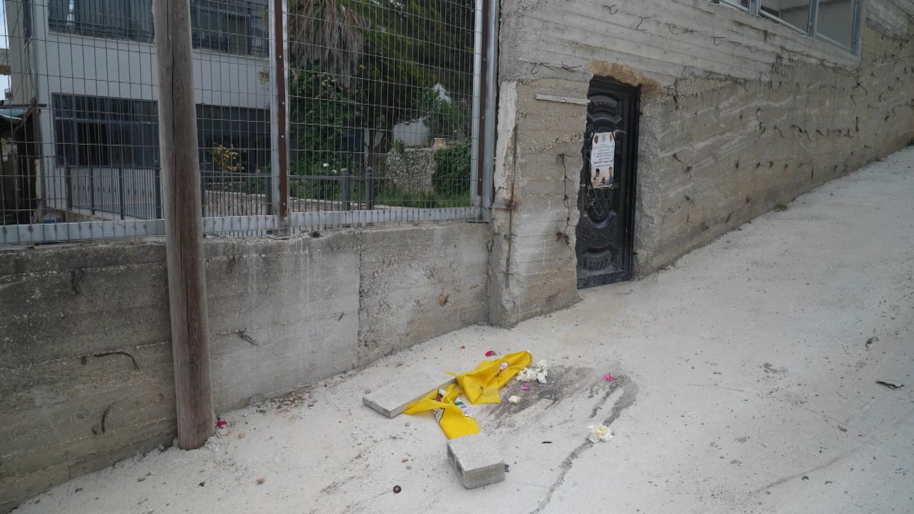 The site of a shooting.
