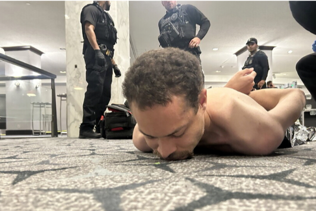 ▲枪手被控制
