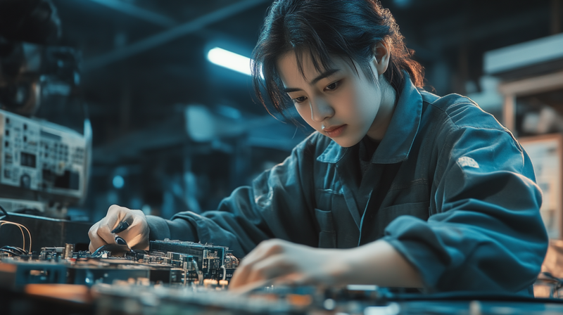 学历贬值!白领变蓝领,年轻人走进技校“本升专”(图)