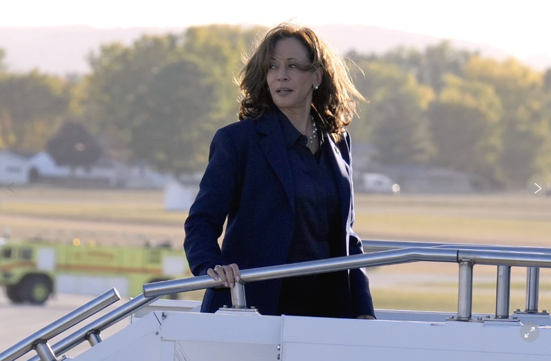 选举日临近 哈里斯笑容减少 增加对特朗普的攻击(图)