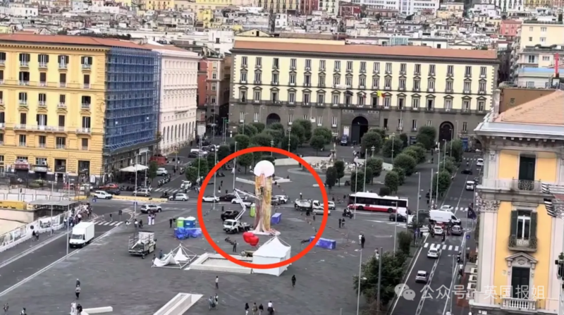 意大利现12米巨大丁丁?民众直呼恶心 市长:寓意好(图)