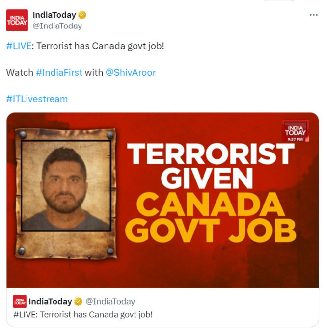 印度通缉犯竟成了加边境局官员!仍在恐怖分子名单(图)