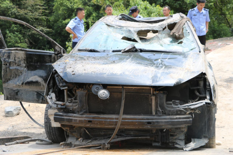 湖南:杀父骗保、故意制造车祸…男子被警方抓捕!(图)
