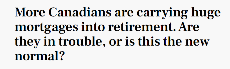 加拿大越来越多人还不起”巨额房贷”:被迫延迟退休(图)
