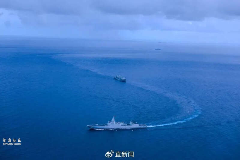 遵义舰在澳大利亚附近实弹射击,到底演练了什么?(组图)
