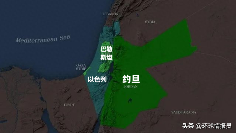 巴勒斯坦建国步履维艰,为何不选择直接并入约旦?(组图)