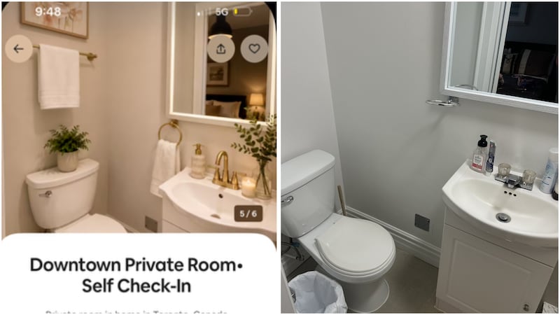 这家人认为他们在多伦多 Airbnb 预订了一间“很棒的”房间。他们说人工智能是用来生成（配图3）