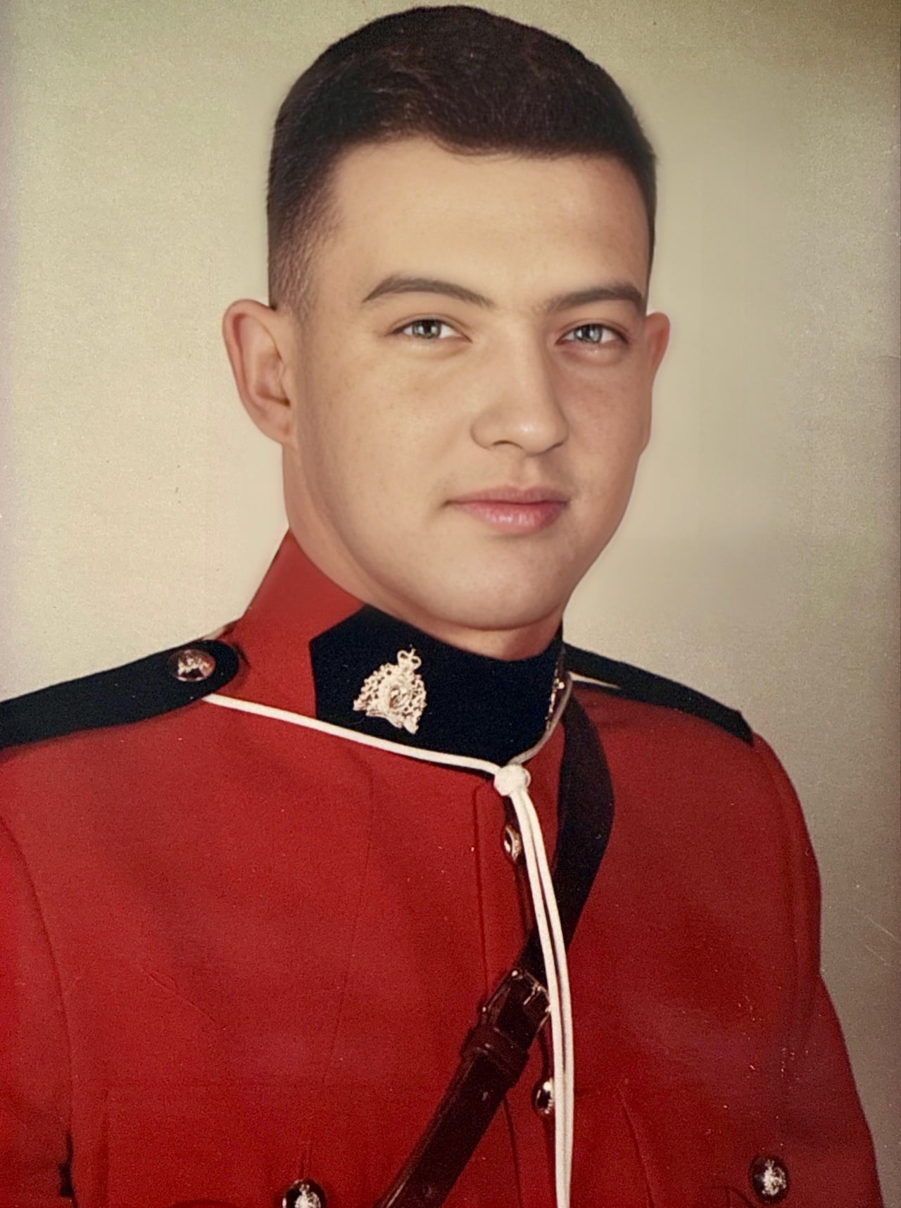 A man in an RCMP uniform in 1967.