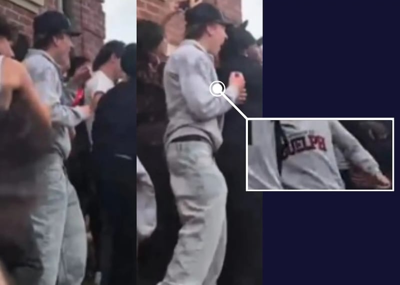 圭尔夫大学返校节街头聚会失控 警方发布多张嫌疑人照片寻求线索（配图6）