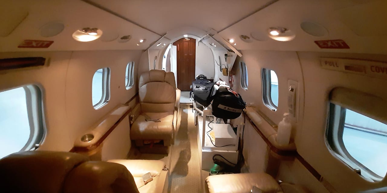 Gulfstream G100机舱内部图