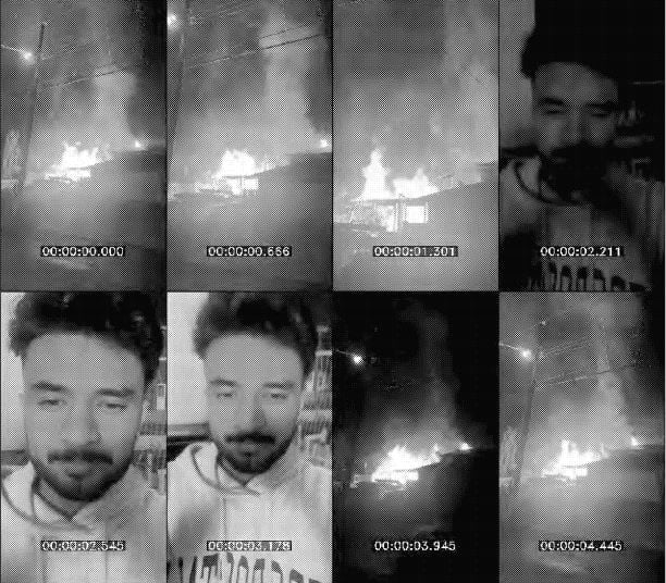 Sahibjot Singh filmed himself in front of a burning building in a video later analyzed frame by frame by police. A CBSA officer matched the building to a home that burned down in July 2024.