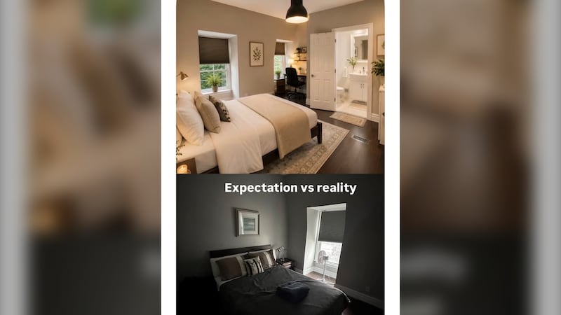 这家人认为他们在多伦多 Airbnb 预订了一间“很棒的”房间。他们说人工智能是用来生成（配图4）