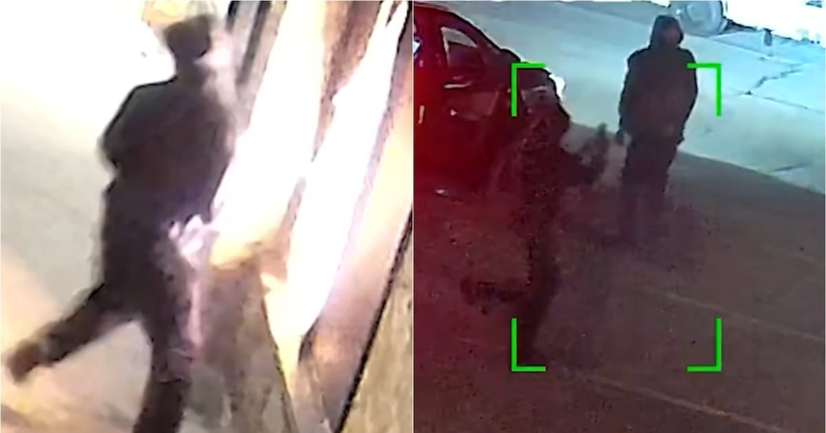列治文山市连环纵火案曝光 犯罪嫌疑人被监控摄像头全程录下