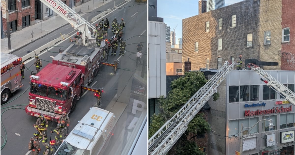 多伦多市中心商业楼突发火灾 多条主要街道封闭