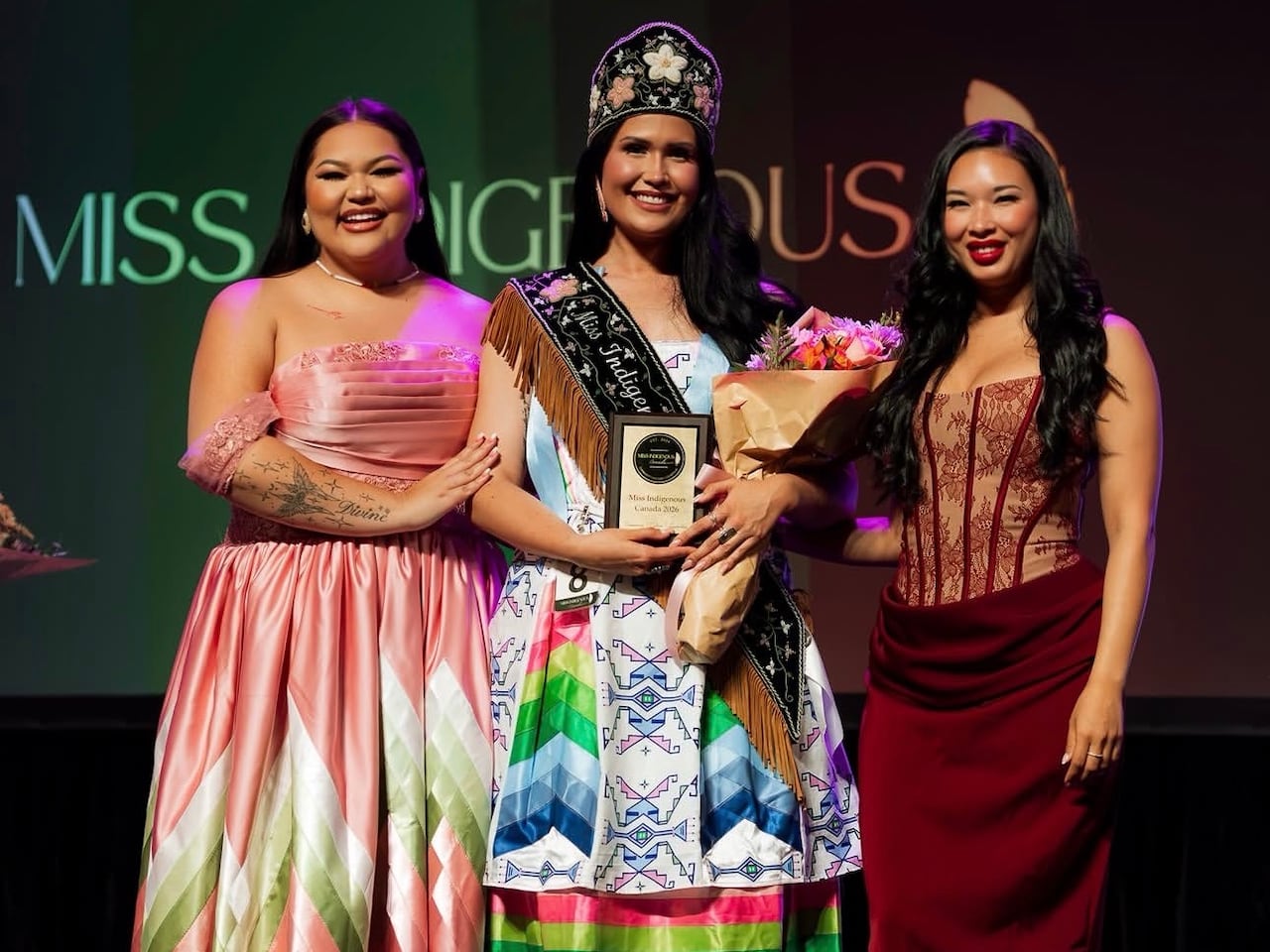 Courtesy: Miss Indigenous Canada committee. Picture taken on July 25, 2026 at the Sanderson Centre in Brantford, ON.