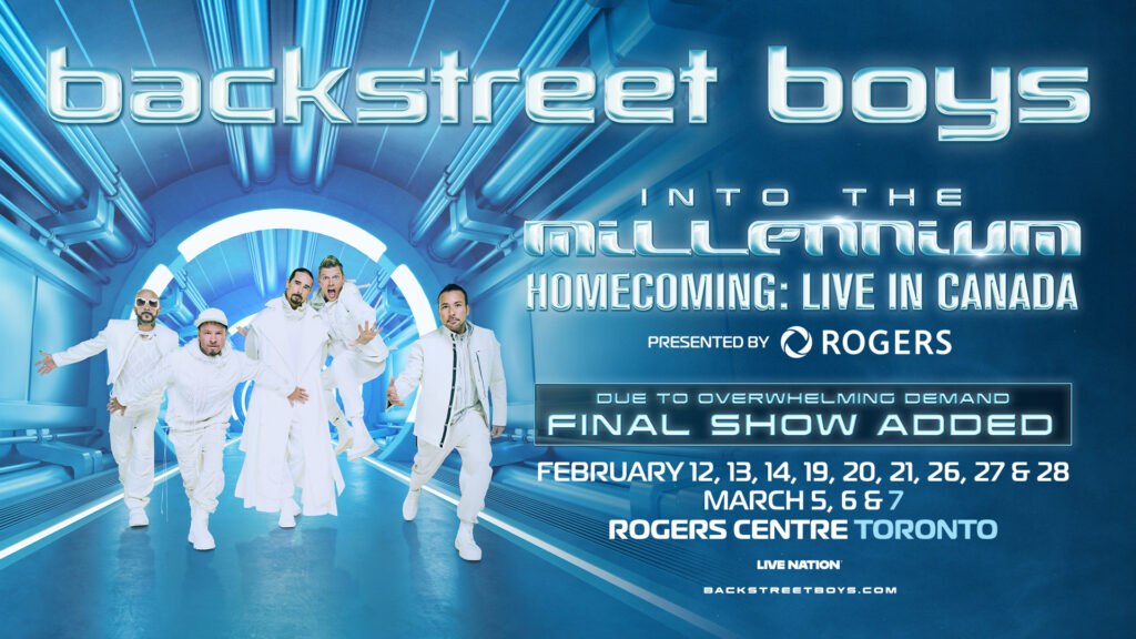 Backstreet Boys多伦多驻场增加演出 日程延长至四个周末